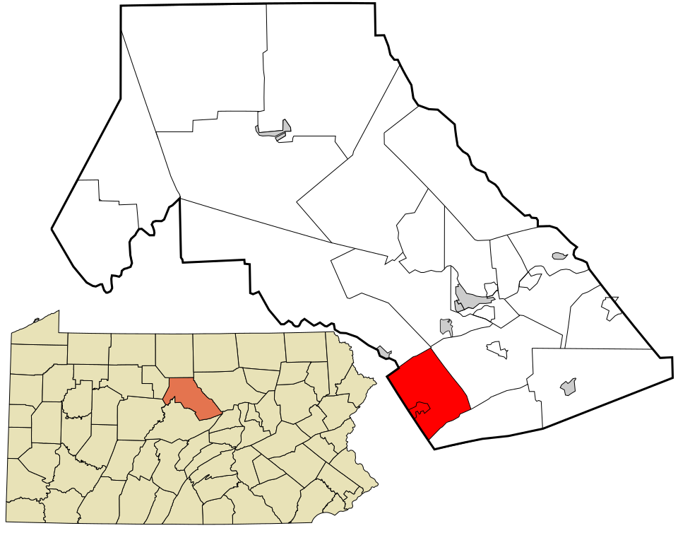 Locator map of Porter