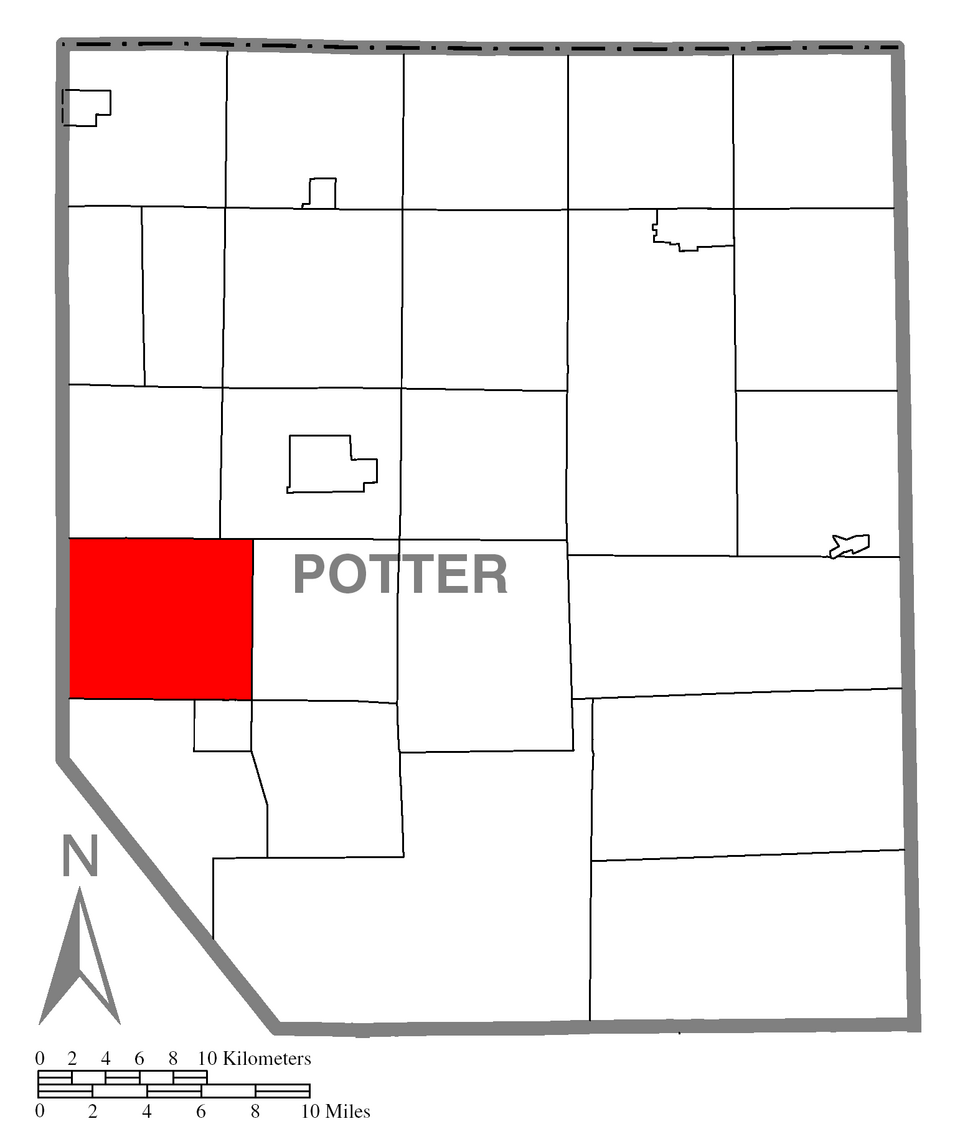 Locator map of Keating