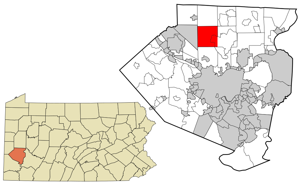 Locator map of McCandless