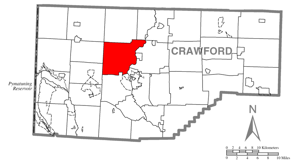 Map of Hayfield