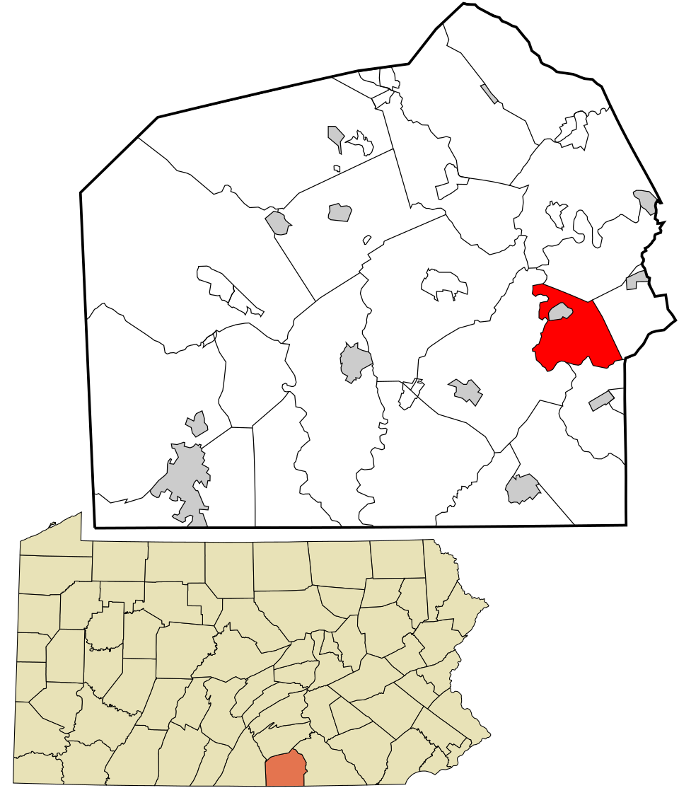 Locator map of Oxford