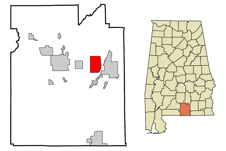 Locator map of Babbie