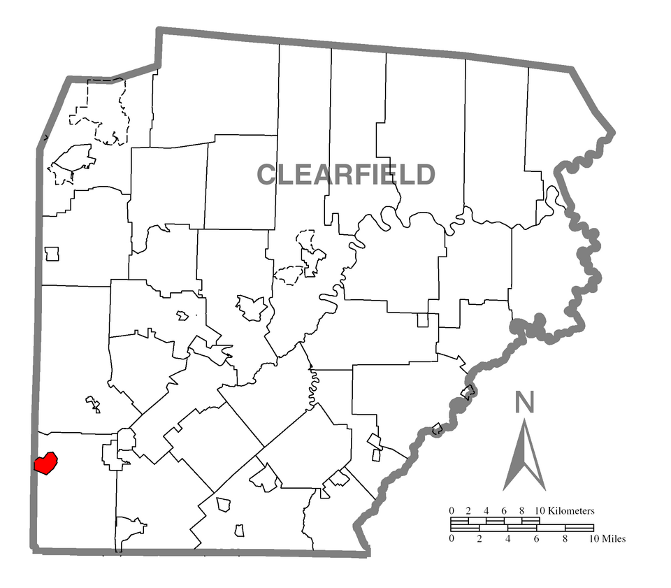 Locator map of Burnside