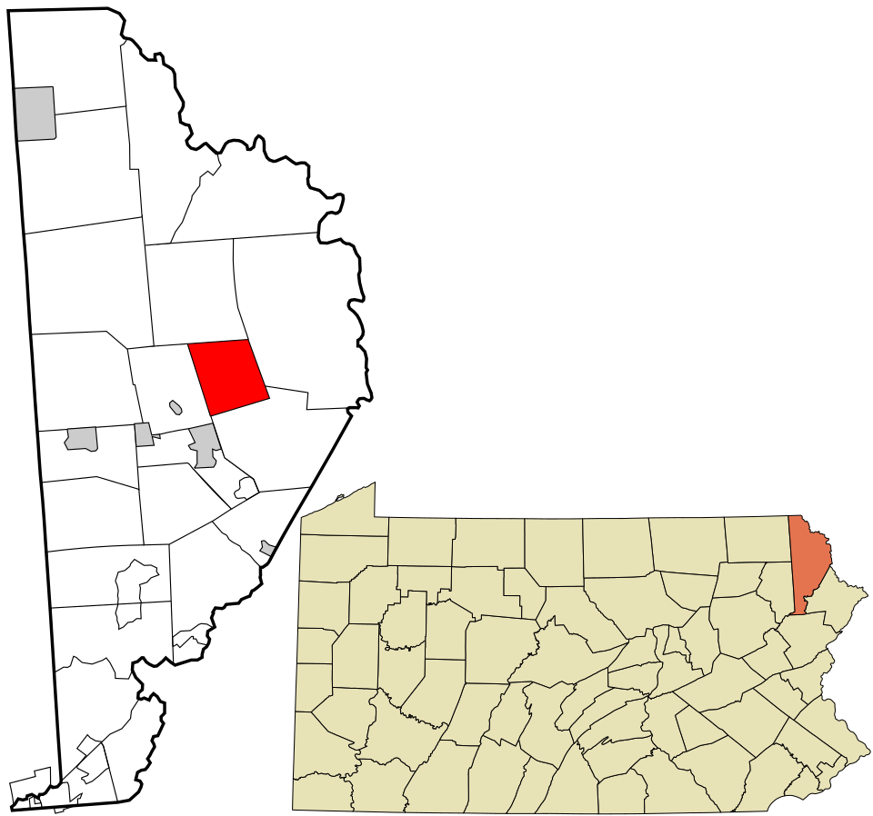Locator map of Oregon