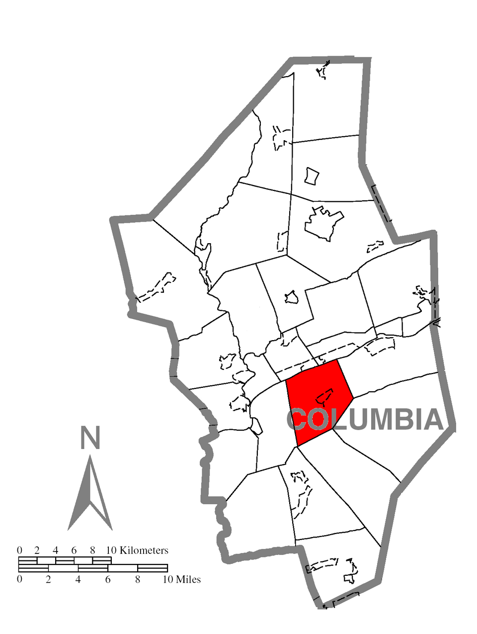 Locator map of Main