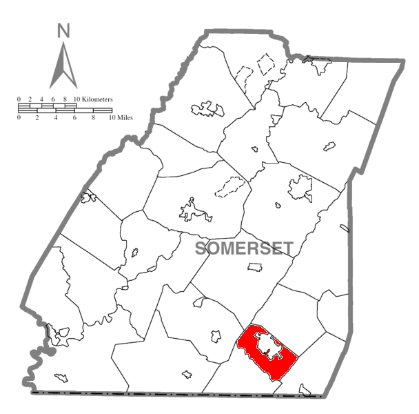 Locator map of Larimer