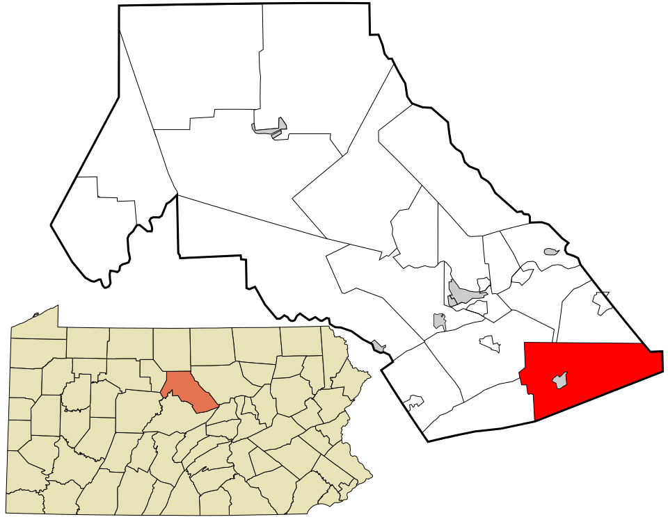 Locator map of Greene
