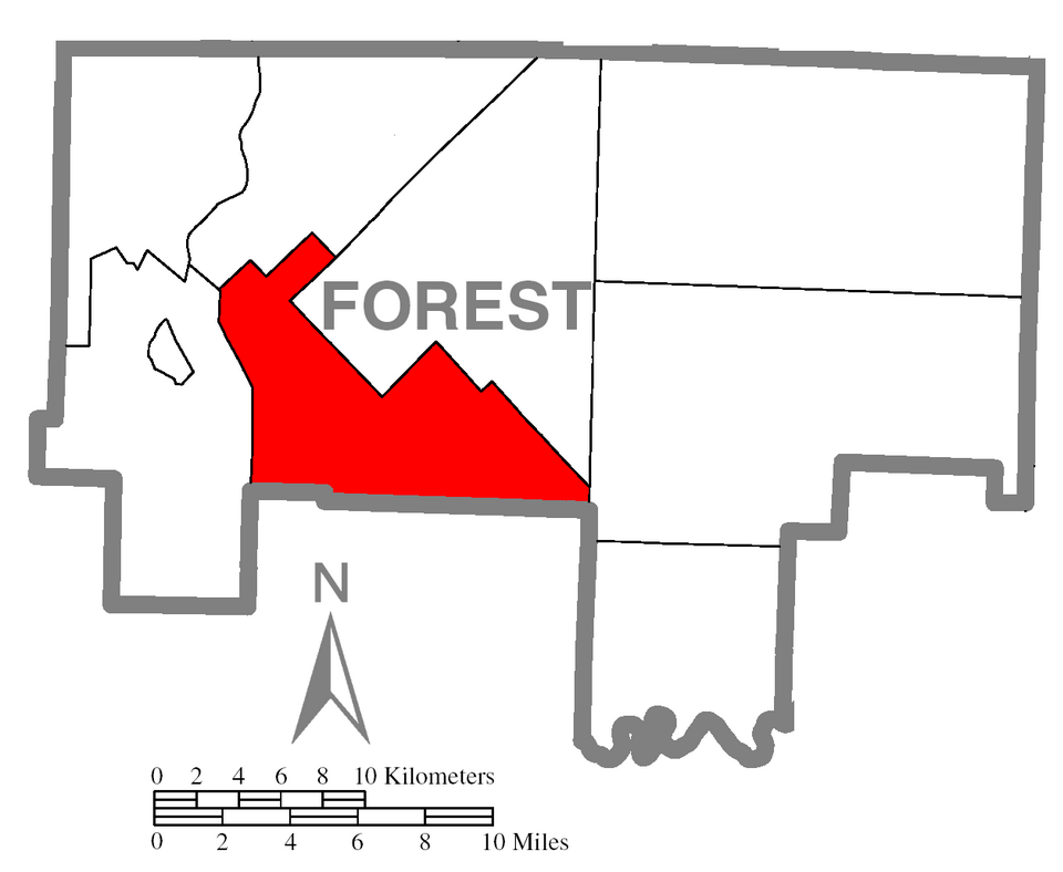 Locator map of Green