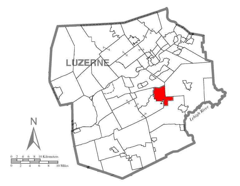 Locator map of Fairview