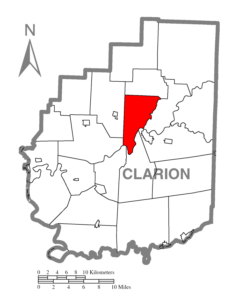 Locator map of Paint