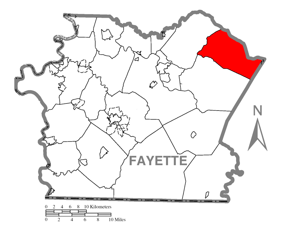 Locator map of Saltlick