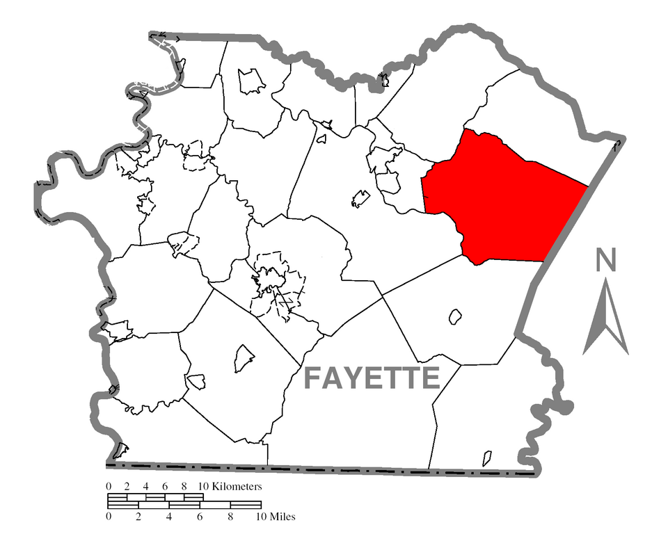 Map of Springfield