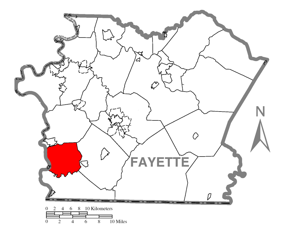 Locator map of Nicholson