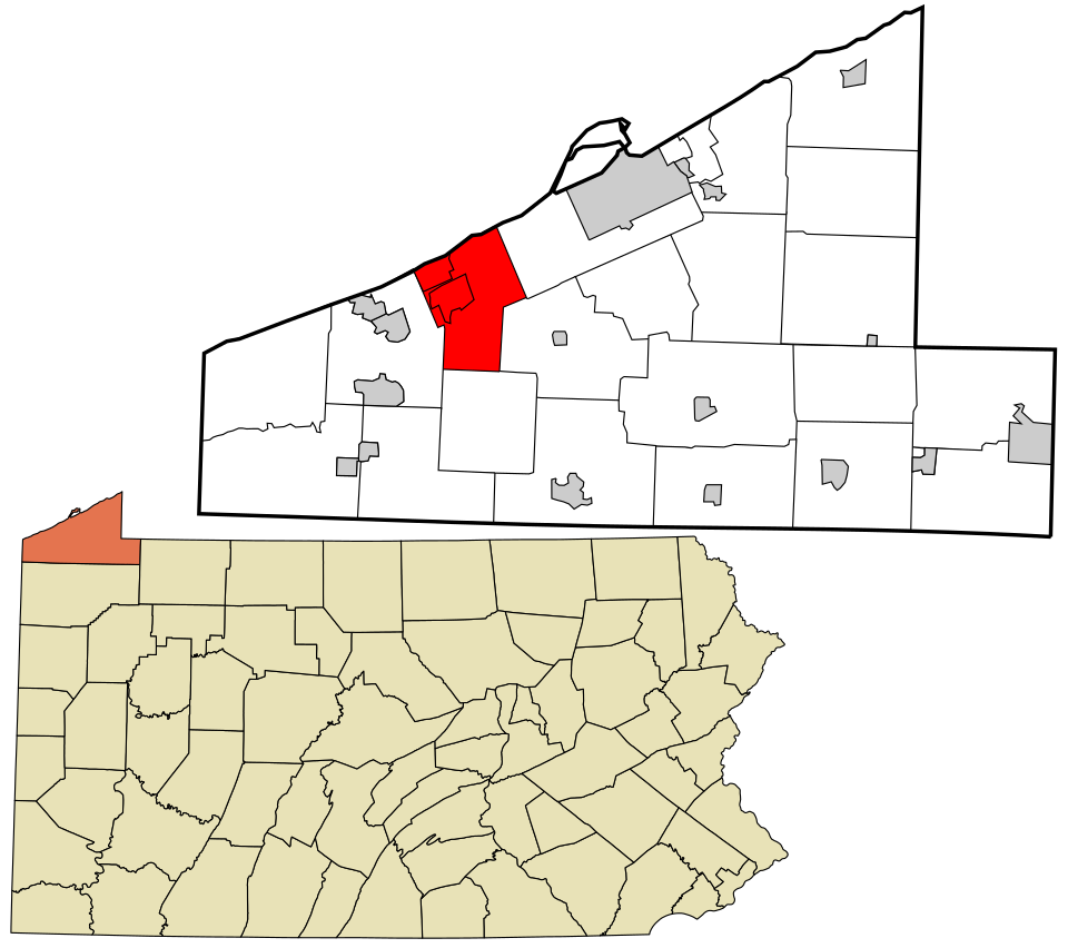 Locator map of Fairview