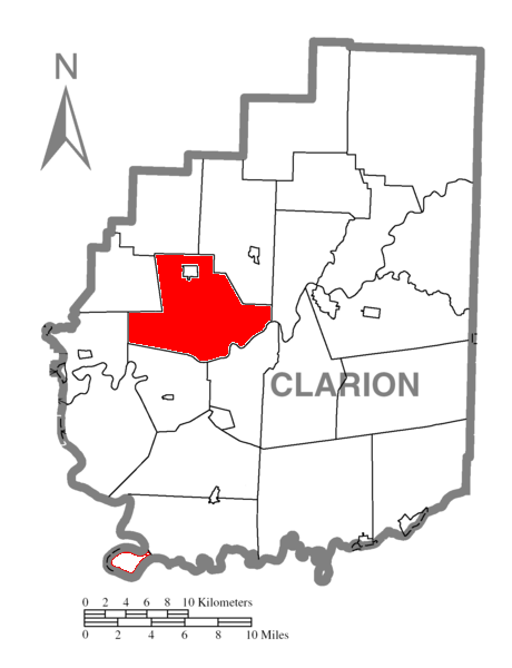 Locator map of Beaver