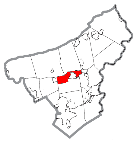 Locator map of Upper Nazareth