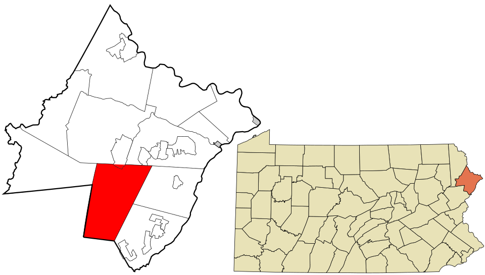 Locator map of Porter