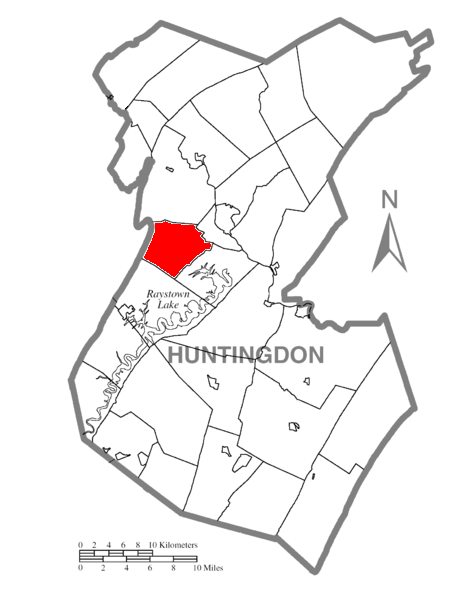 Locator map of Walker