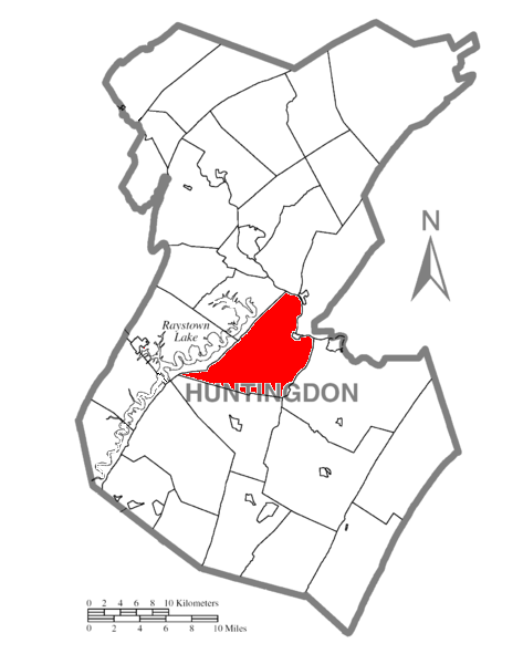 Locator map of Union