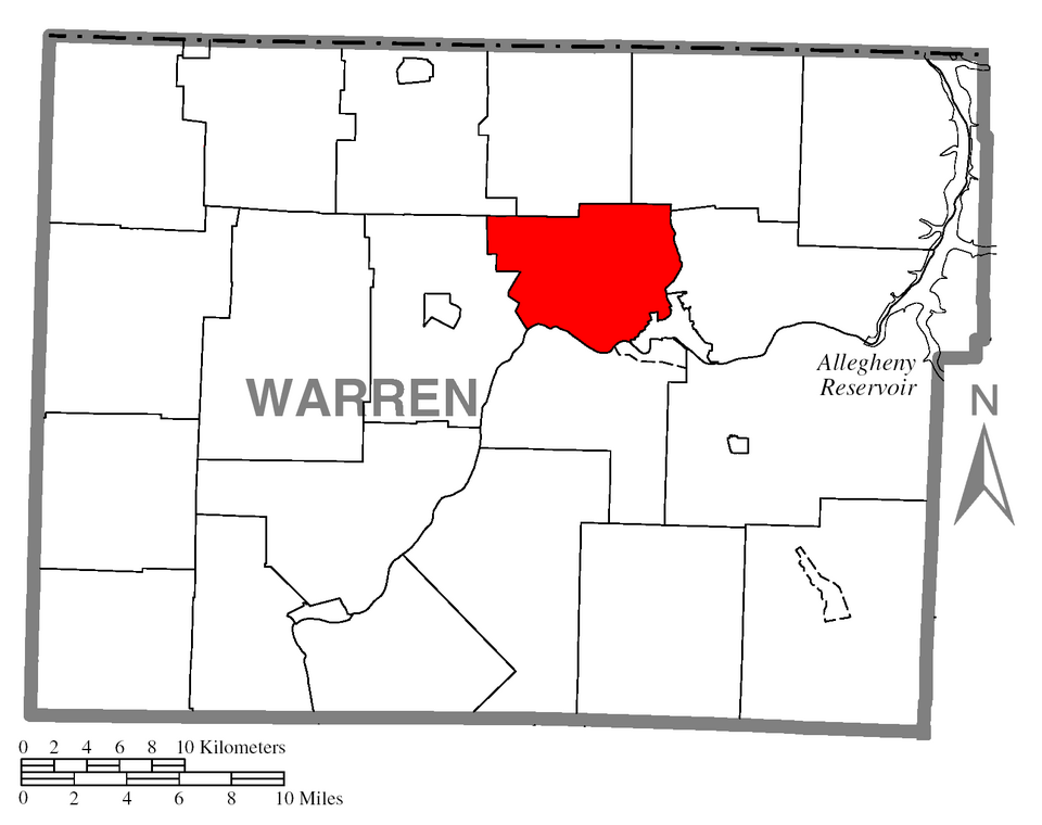 Map of Conewango