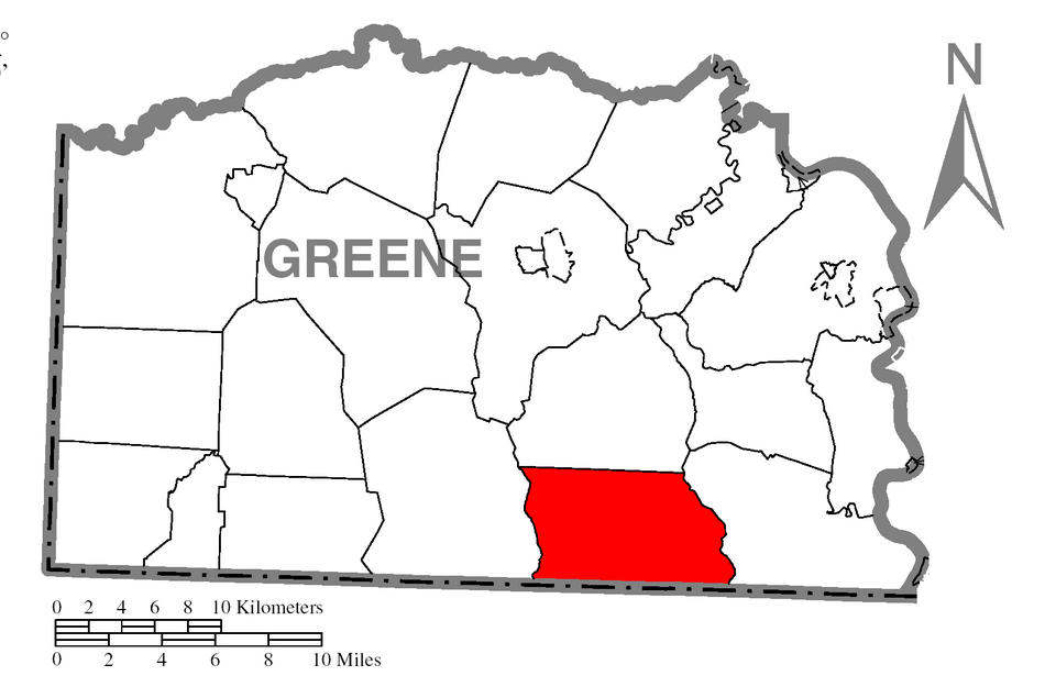 Locator map of Perry