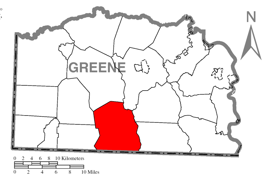 Locator map of Wayne