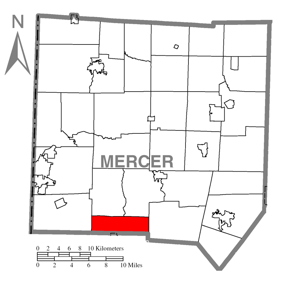 Locator map of Wilmington