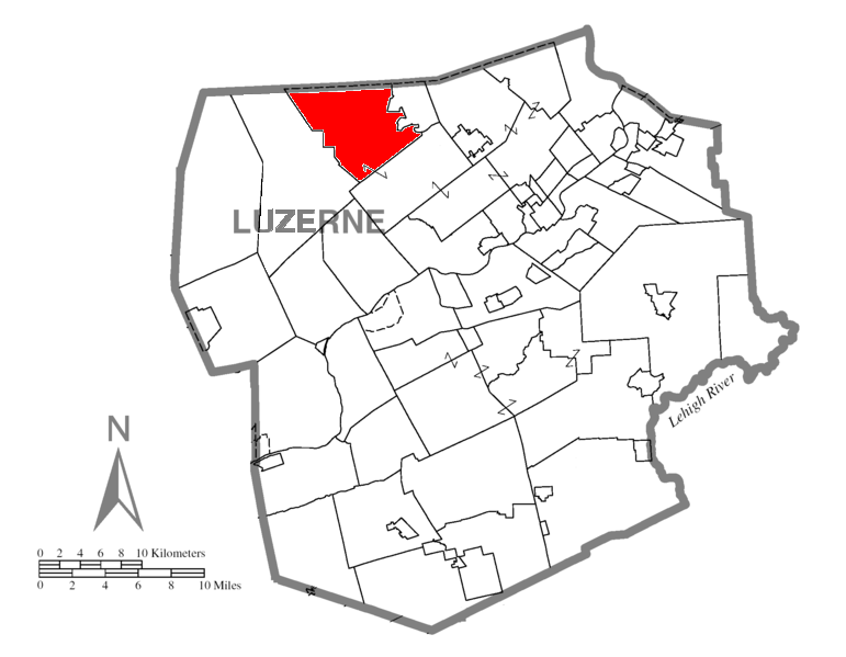 Locator map of Lake