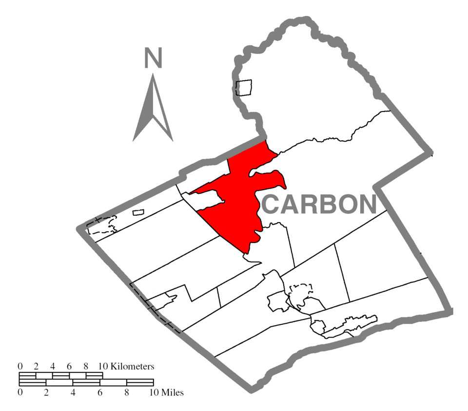 Locator map of Lehigh