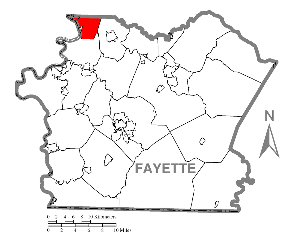 Locator map of Washington