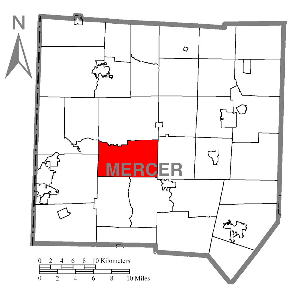 Locator map of Jefferson
