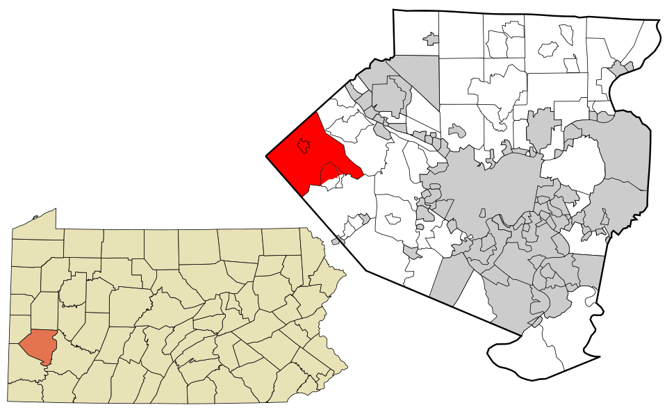 Locator map of Findlay