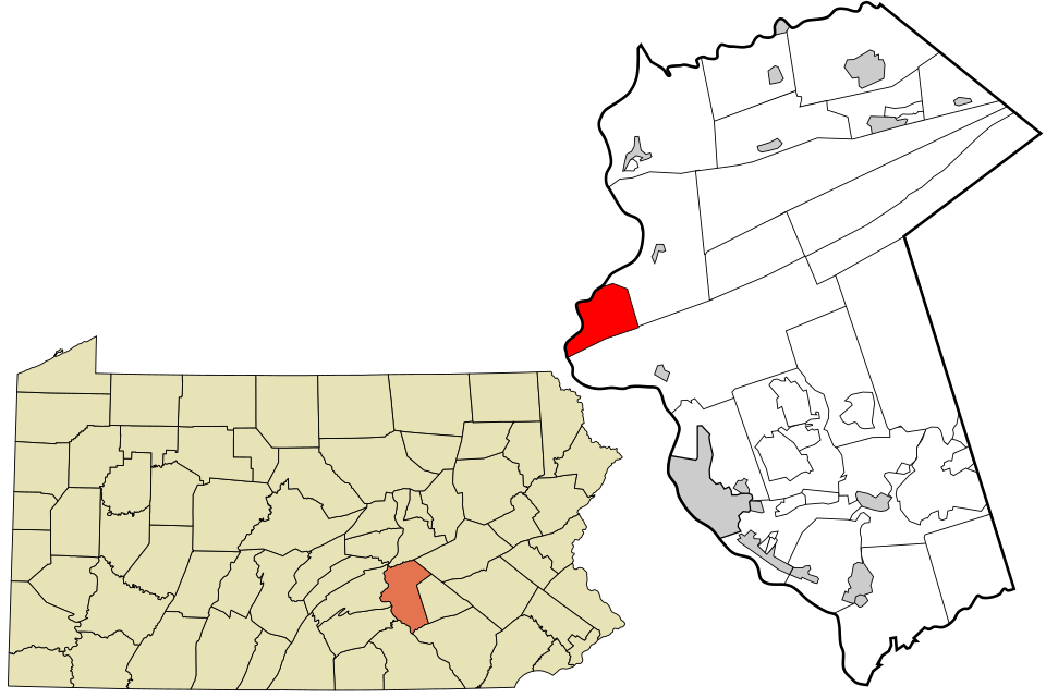 Locator map of Reed