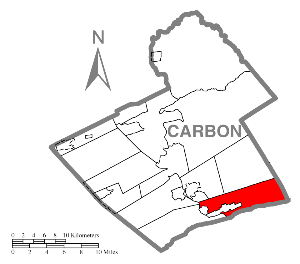 Locator map of Lower Towamensing