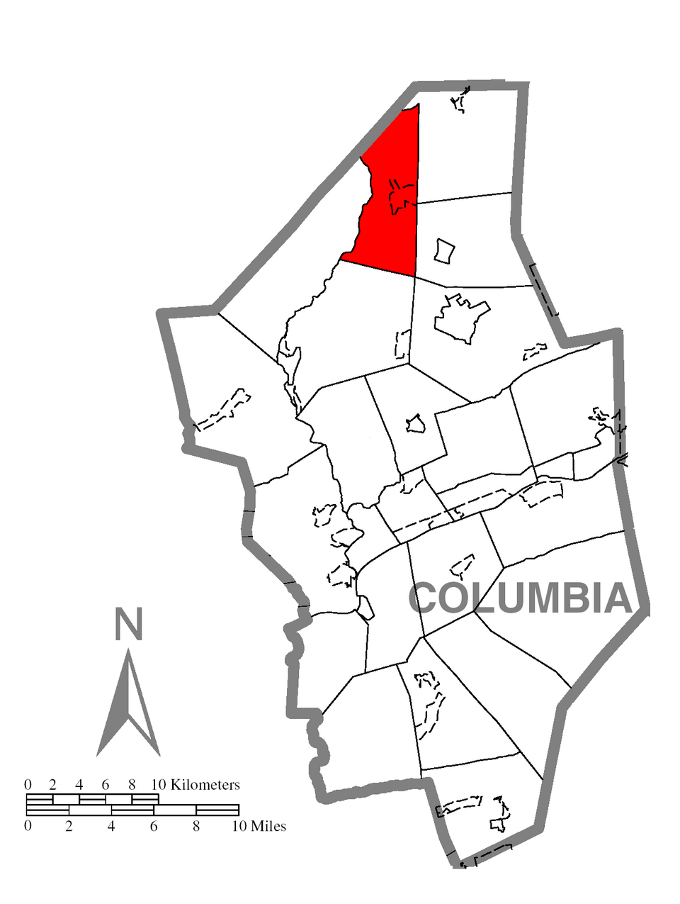 Locator map of Jackson