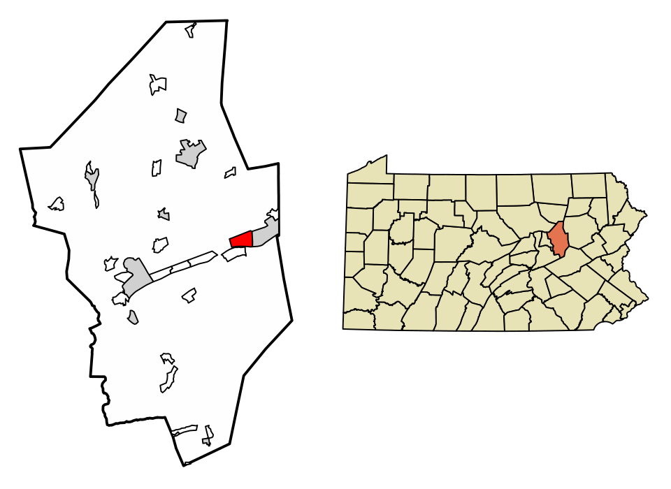 Locator map of Briar Creek