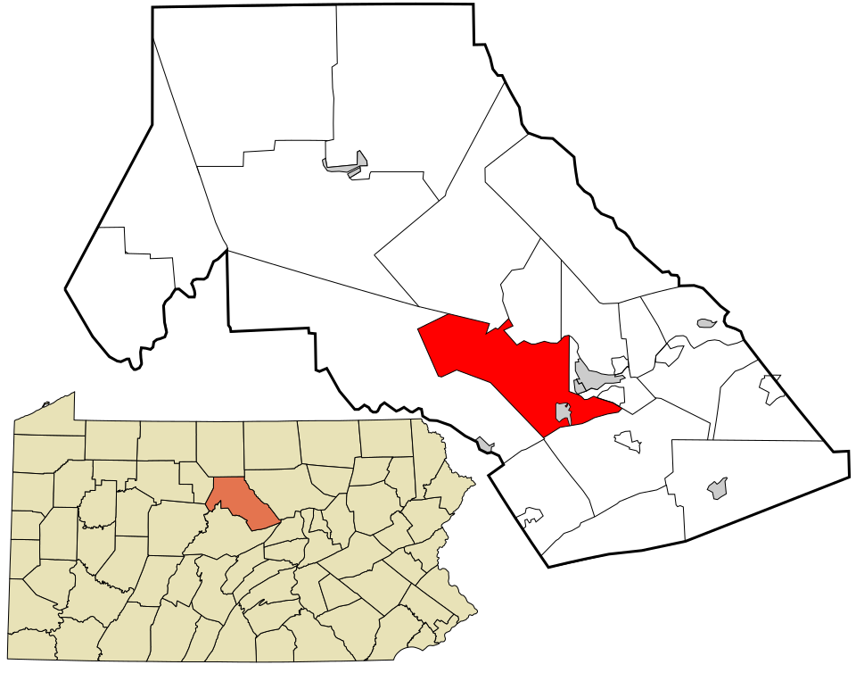 Locator map of Bald Eagle