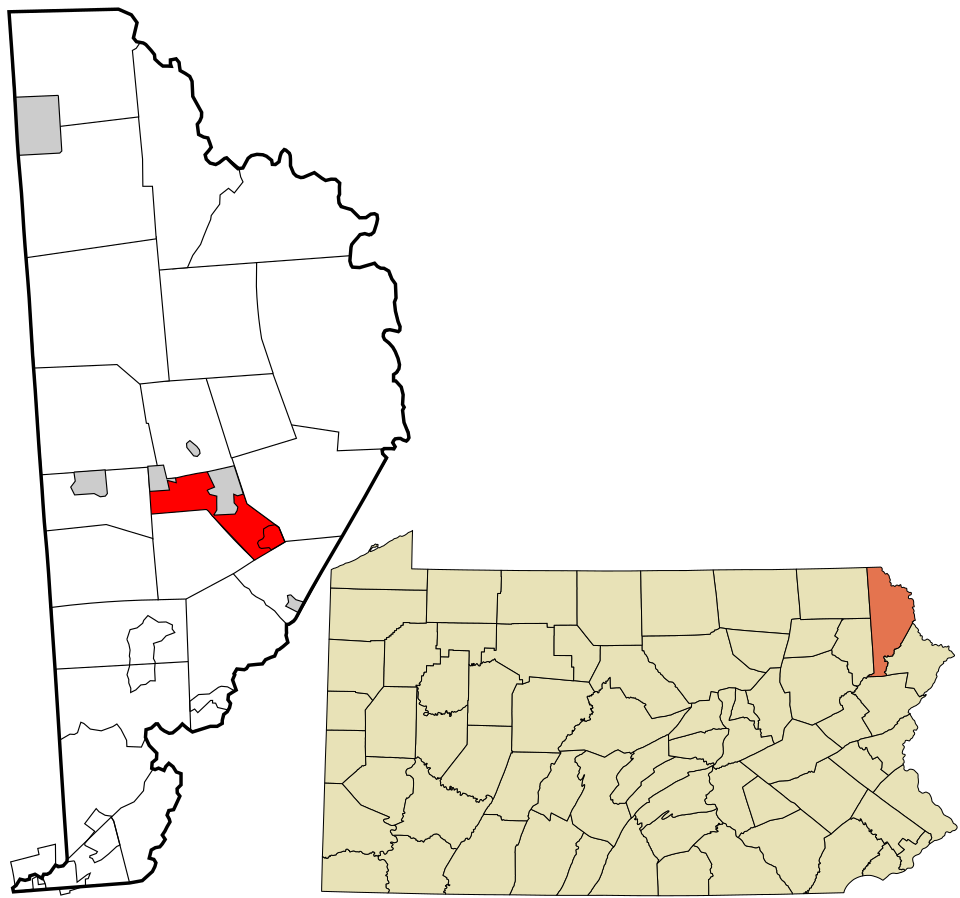 Locator map of Texas