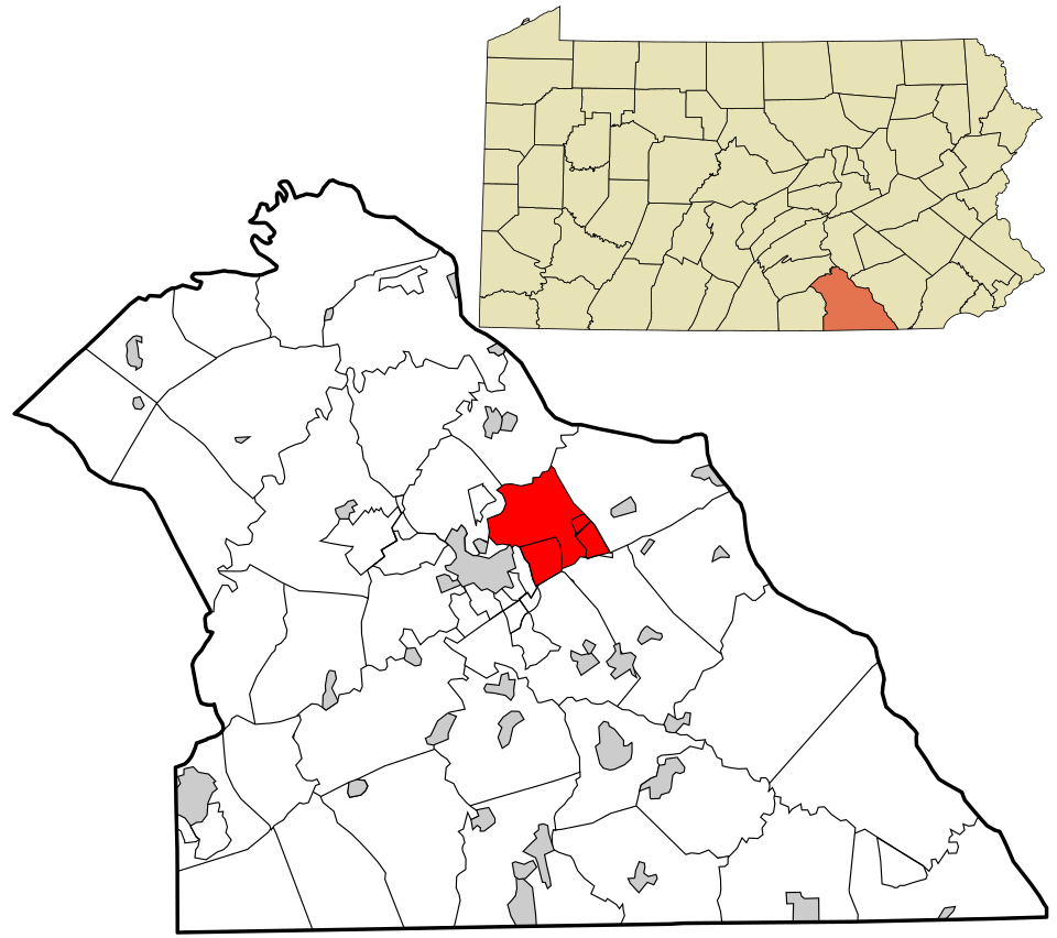 Map of Springettsbury