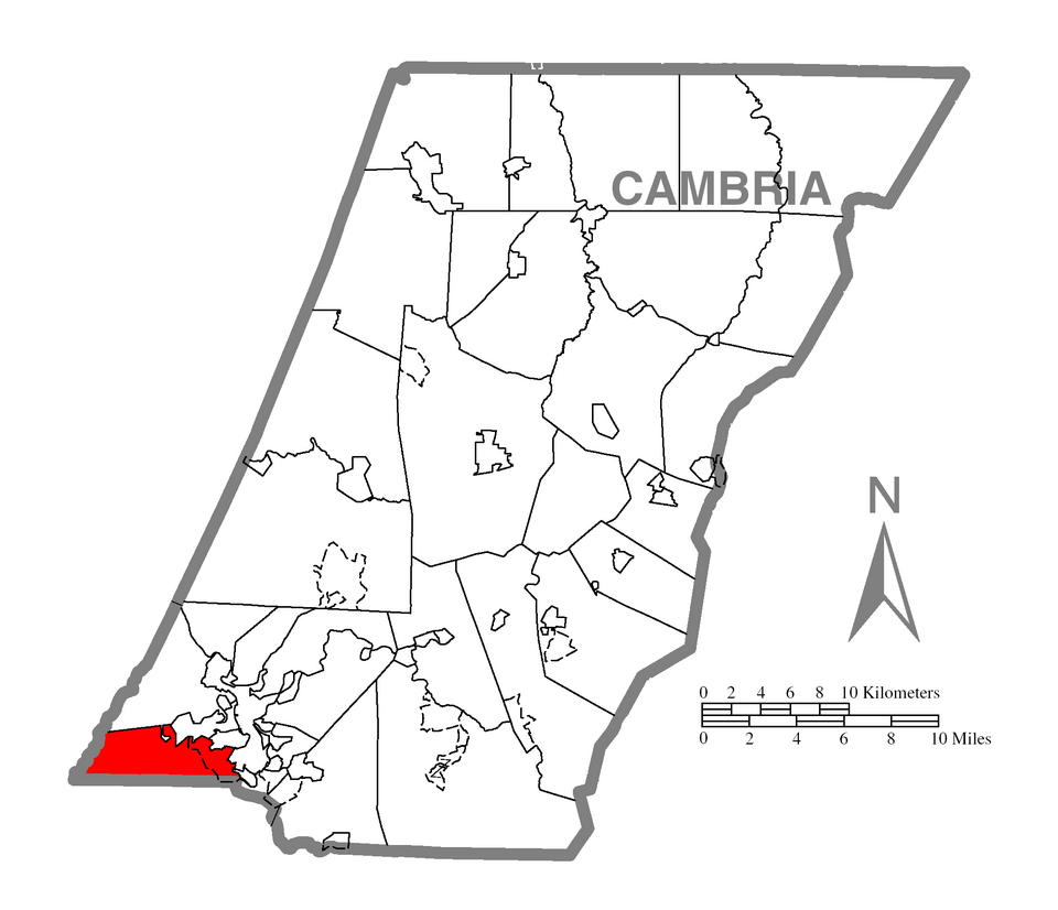 Map of Upper Yoder