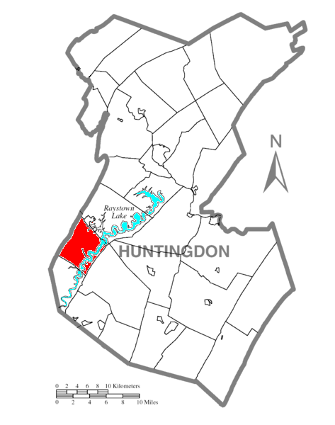 Locator map of Lincoln
