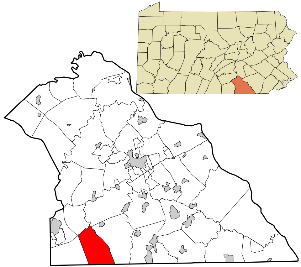Map of Manheim