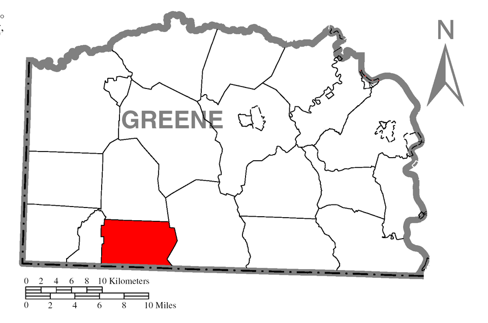 Locator map of Gilmore