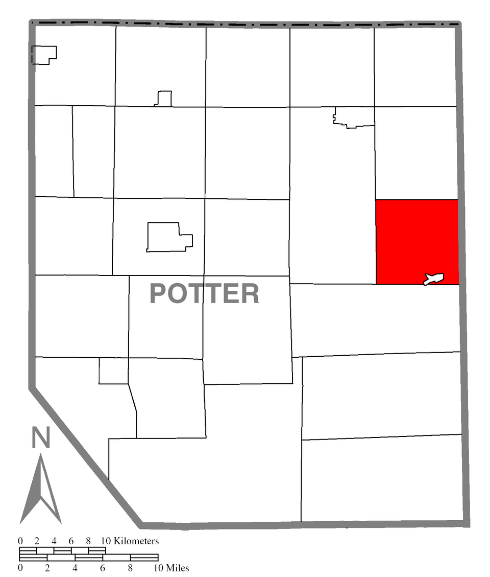 Locator map of Pike