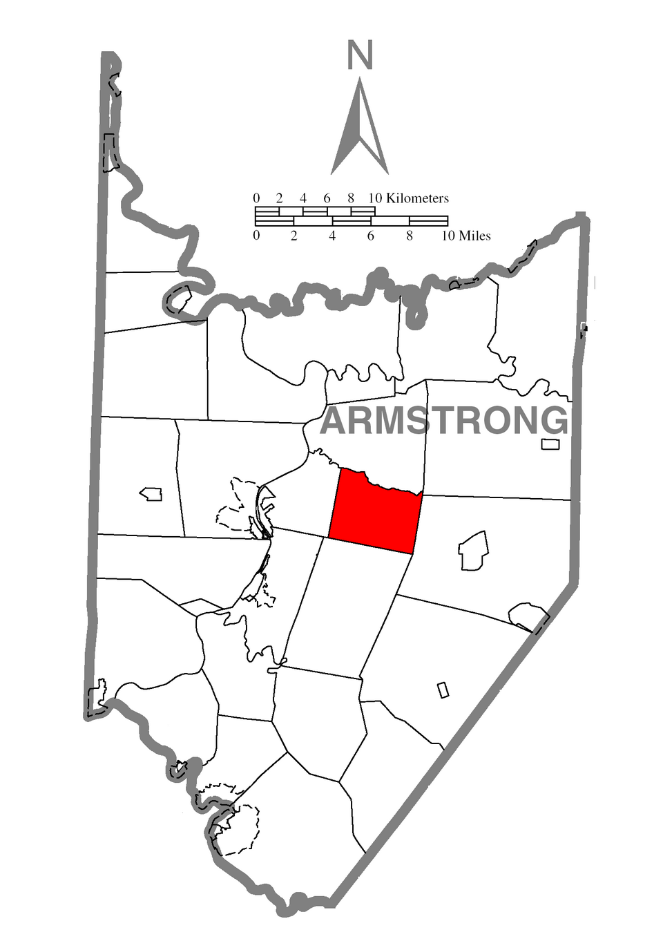 Locator map of Valley