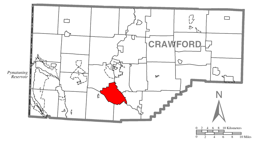 Locator map of Union