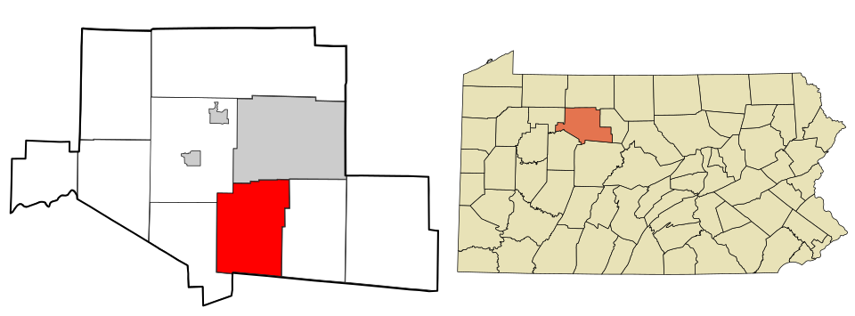 Locator map of Fox