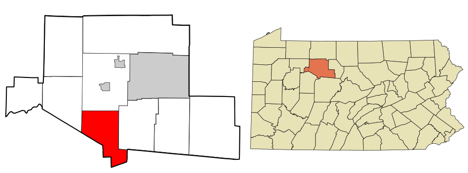 Locator map of Horton