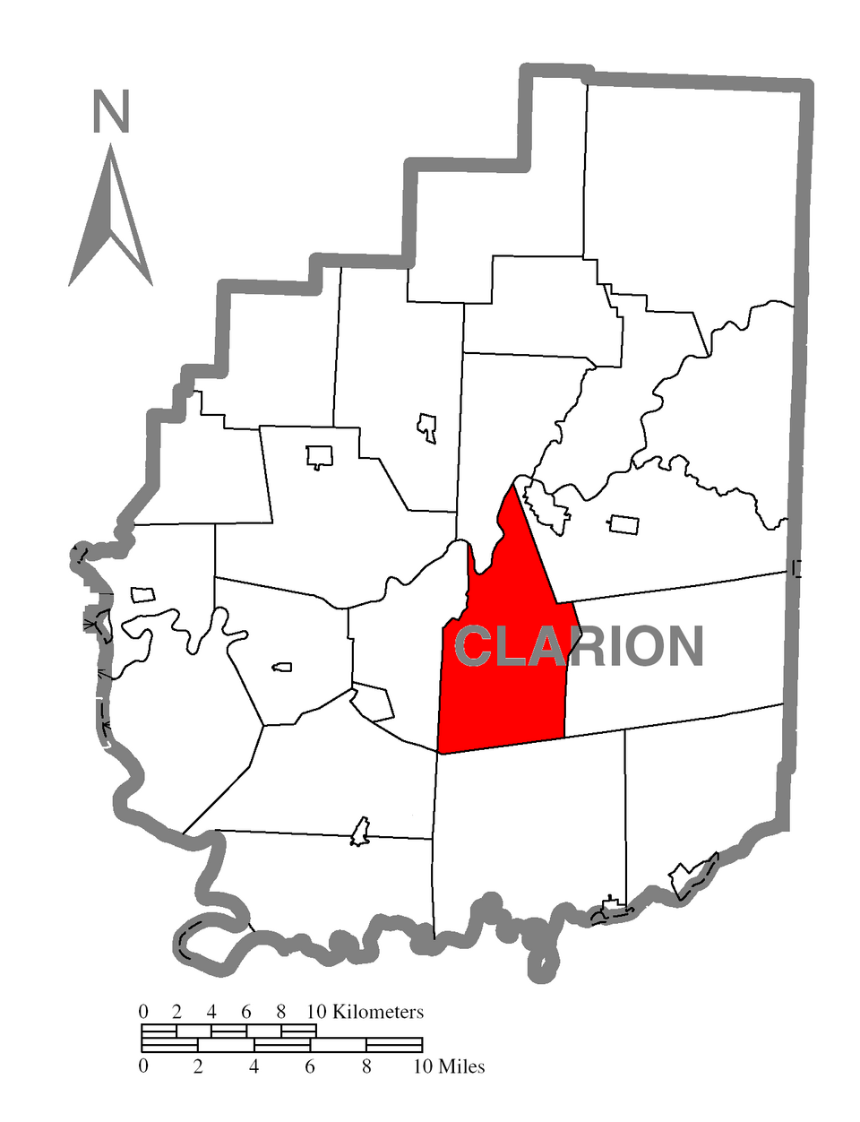 Locator map of Monroe