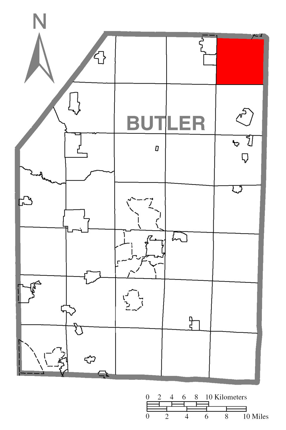 Locator map of Allegheny